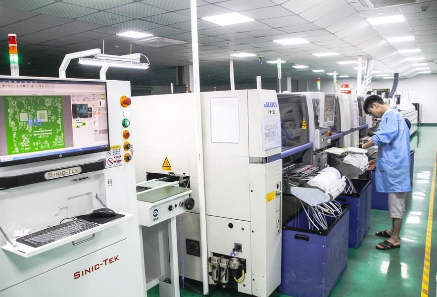 Shenzhen Huasheng Industrial Control CO.,LTD manufacturer production line
