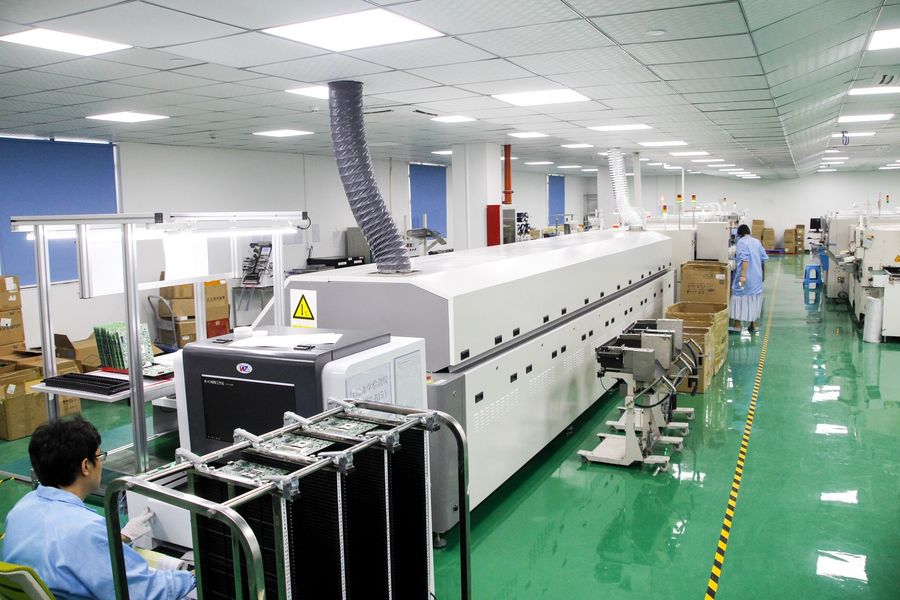Shenzhen Huasheng Industrial Control CO.,LTD manufacturer production line