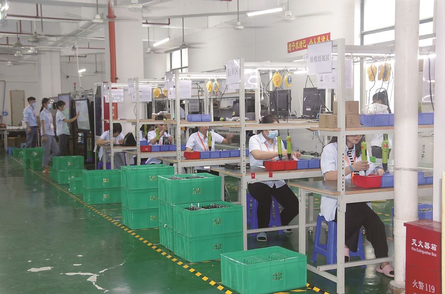 Shenzhen Huasheng Industrial Control CO.,LTD manufacturer production line