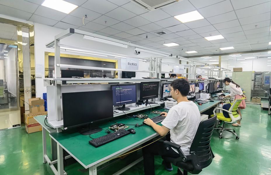 Shenzhen Huasheng Industrial Control CO.,LTD manufacturer production line