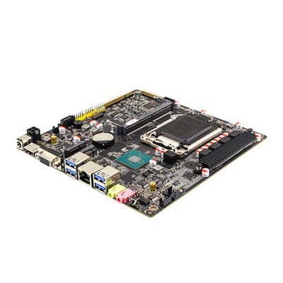 170mm Desktop CPU Solution ITX Motherboard I7-10th Gen USB3.0x2 USB2.0x4