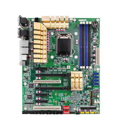 Q370 Motherboard Intel Celeron CPU ATX 4xDDR4 128GB With DP HDMI VGA