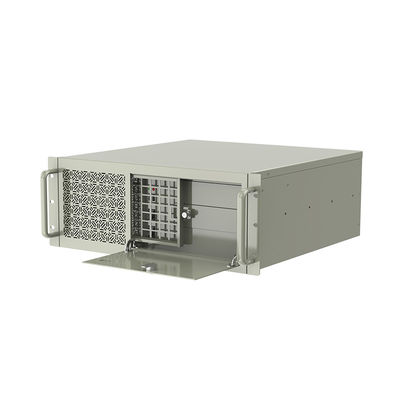 Window Grille Gray Computer Case Compatible For ATX/MATX/ITX