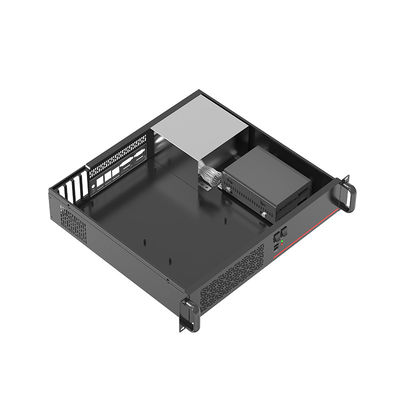 Premium Black PC Case EMC Dustproof For MATX ITX Motherboard