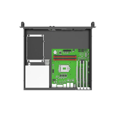 Premium Black PC Case EMC Dustproof For MATX ITX Motherboard