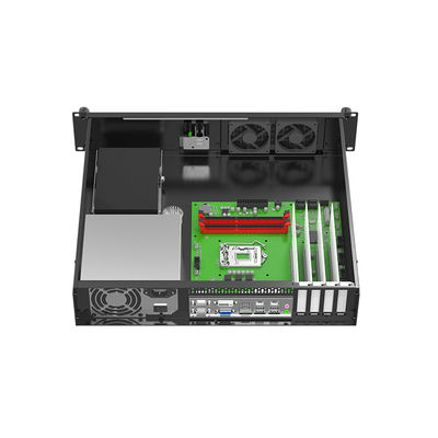 Premium Black PC Case EMC Dustproof For MATX ITX Motherboard