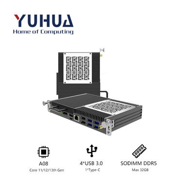 Intel Core 12th Gen I3/I5/I7 4K Display OPS Computer 119 X 180 X 30mm Type-C Interface
